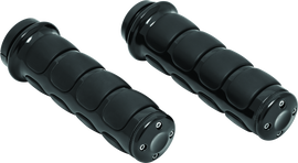 Kuryakyn ISO Grips Without Throttle Boss Throttle-By -Wire Black