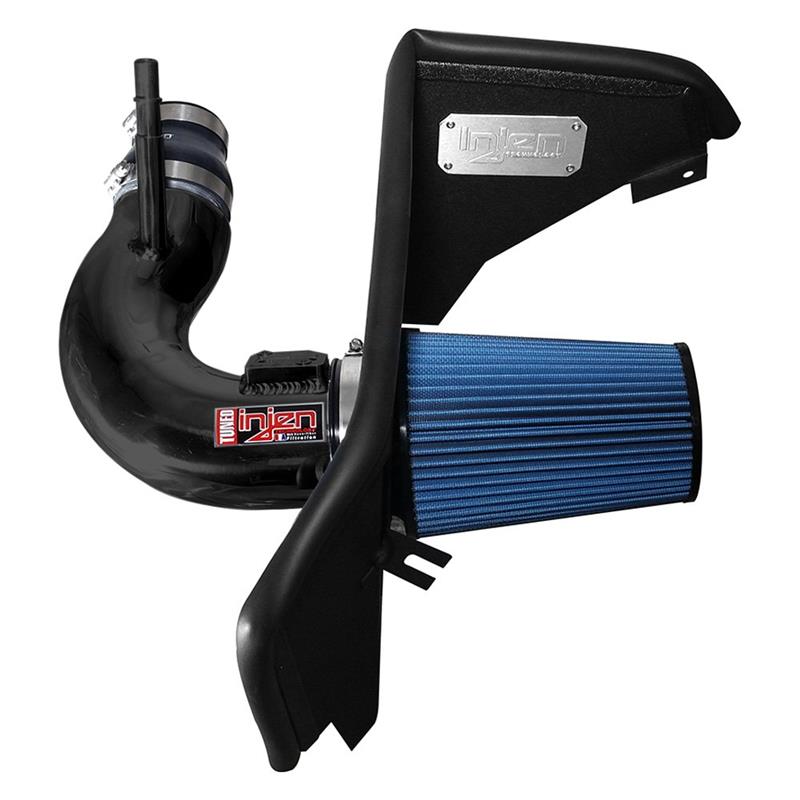 Injen 2016+ Chevy Camaro 2.0L Wrinkle Black Power-Flow Air Intake System