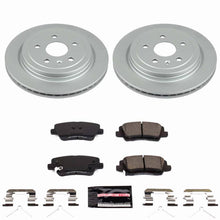 Load image into Gallery viewer, Power Stop 2019 Cadillac CTS Rear Z23 Coated Brake Kit