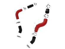 Load image into Gallery viewer, aFe BladeRunner 3in &amp; 3-1/2in AL Hot and Cold Charge Pipe Kit Red RAM Diesel Trucks 25-26 L6-6.7L
