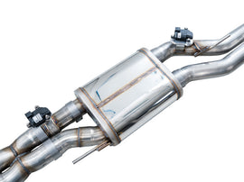 AWE 2024+ Ford Ranger Raptor 3.0L Switchpath Cat-Back Exhaust - Chrome Silver Tips
