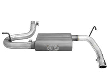 Load image into Gallery viewer, aFe Scorpion 2-1/2in Alum Steel Axle-Back Exhaust w/Polished Tip 07-18 Jeep Wrangler JK V6-3.6/3.8L