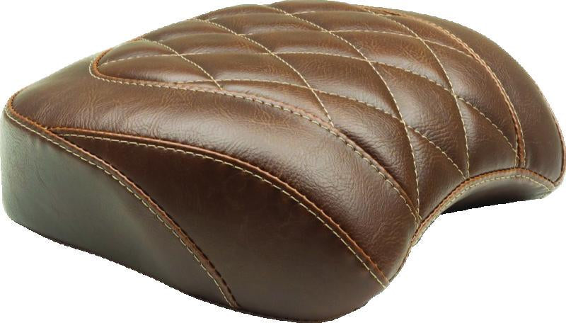 Mustang 18-21 Harley Fat Bob Wide Tripper Passenger Seat - Brown