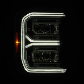 AlphaRex 2023 Ford F250-F450SD  Luxx Series LED Proj Hdlights/ Chrome Activation Lt/ Seq Signal/DRL