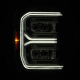AlphaRex 2023 Ford F250-F450SD  Luxx Series LED Proj Hdlights/ Chrome Activation Lt/ Seq Signal/DRL