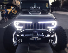 Load image into Gallery viewer, Oracle VECTOR Series Full LED Grille - Jeep Wrangler JK - NA