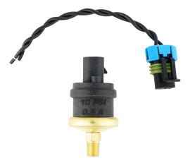 DeatschWerks 10psi 1/8th NPT Adjustable (8-12PSI) Hobbs Switch with Pigtail (0.5A)