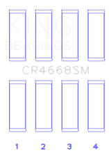 Load image into Gallery viewer, King Chrysler/Mitsubishi/Hyundai/Kia World Engine (Size 0.25 Oversized) Connecting Rod Bearing Set