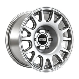 BBS TS-R 17x9in - 6x139.7 - 106.1 CB - ET-12 - Satin Silver Wheel