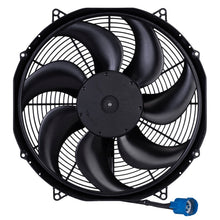 Load image into Gallery viewer, SPAL 500W 15.2in Flush Mount Brushless Fan w/Jumper Harness