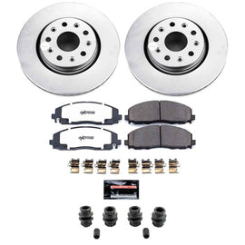 Power Stop 20-25 Jeep Gladiator Front Z36 Coated Truck & Tow Brake Kit
