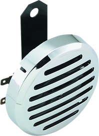 Bikers Choice Chrome Slotted Custom Electric Horn 12 Volt Universal