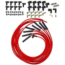Load image into Gallery viewer, Moroso Universal HEI &amp; Non-HEI Style Caps Ultra 350 8mm Multi-Angle Boot Spark Plug Wire Set - Red