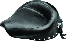 Load image into Gallery viewer, Mustang 58-84 Harley FX/FL Wide Touring Solo Seat w/Studs- Black