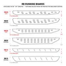 Load image into Gallery viewer, Go Rhino RB10 Running Boards - Tex Black - 68in