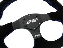 Load image into Gallery viewer, PRP Comp-R D-Shape Suede Steering Wheel - Blue