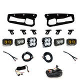 Baja Designs 21-25 Ford Bronco Squadron 2.0 Pro (Spot) & S2 Pro D/C / S2 SAE Ambr FPK ST Bmpr w/UP