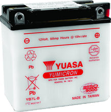 Load image into Gallery viewer, Yuasa YB7L-B Yumicron 12-Volt Battery
