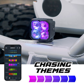 XKGlow XKmax RGBW Addressable Cube Light Kit - Driving Beam