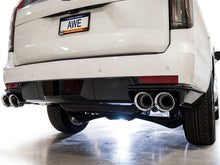 Load image into Gallery viewer, AWE Tuning 2021+ Cadillac Escalade 6.2L 0FG Dual Exit Exhaust System w/ 5in Chrome Silver Tips
