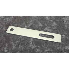 Bikers Choice Flat Chrome Exhaust Support Bracket 7/8 X 4 3/4 Inch Universal Custom