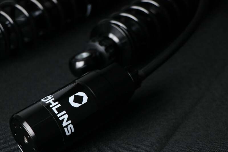 Ohlins 14-26 Harley FL Touring STX 36 Twin Blackline 12in Blk Reservoir Shocks - Standard Springs