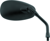 BikeMaster American Mirror 10mm Matte - Each - Black