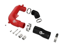 Load image into Gallery viewer, aFe 2024+ Jeep Wrangler JL L4-2.0L (t) BladeRunner 2-1/2in Aluminum Hot Charge Pipe - Red