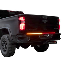 Load image into Gallery viewer, Putco 2024 Chevrolet Silverado HD/ GMC Sierra HD 60In Direct Fit Red Blade Kit Tailgate Bars