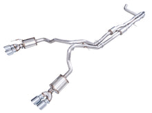 Load image into Gallery viewer, AWE 2021+ Chevy Tahoe/GM Yukon 6.2L 0FG Edition Cat Back Exhaust - Quad Chrome Silver Tips