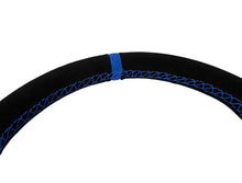 Load image into Gallery viewer, PRP Comp-R D-Shape Suede Steering Wheel - Blue