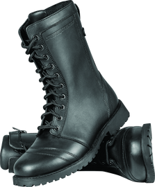 Speed and Strength Fast Times Leather Boots Black Womens Size - 10