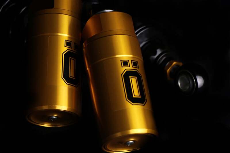 Ohlins 14-26 Harley FL Touring STX 36 Twin Blackline 13in Shocks 150lb- Max 500lb