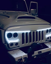 Load image into Gallery viewer, Oracle VECTOR Series Full LED Grille - Jeep Wrangler JK - NA
