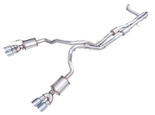 Load image into Gallery viewer, AWE 2021+ Chevy Tahoe/GM Yukon 6.2L 0FG Edition Cat Back Exhaust - Quad Chrome Silver Tips