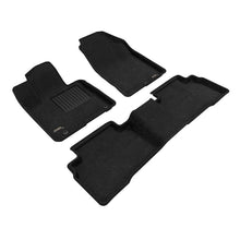 Load image into Gallery viewer, 3D MAXpider 22-26 Hyundai Tucson Hybrid Elegant Full Set Floor Mat - Black (3pc)