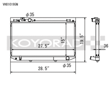 Load image into Gallery viewer, Koyo 89-92 Toyota Cressida 3.0L I6 Manual Only