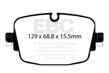 Load image into Gallery viewer, EBC 2020+ Audi RS6 4.0TT Rear Bluestuff Brake Pads