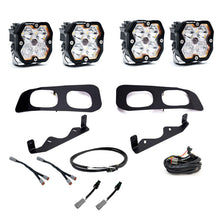 Load image into Gallery viewer, Baja Designs 2023+ Ford SD Squadron Sport 2.0 Dual Fog Pocket Kit Upfitter (Multi Patterns) - Clear