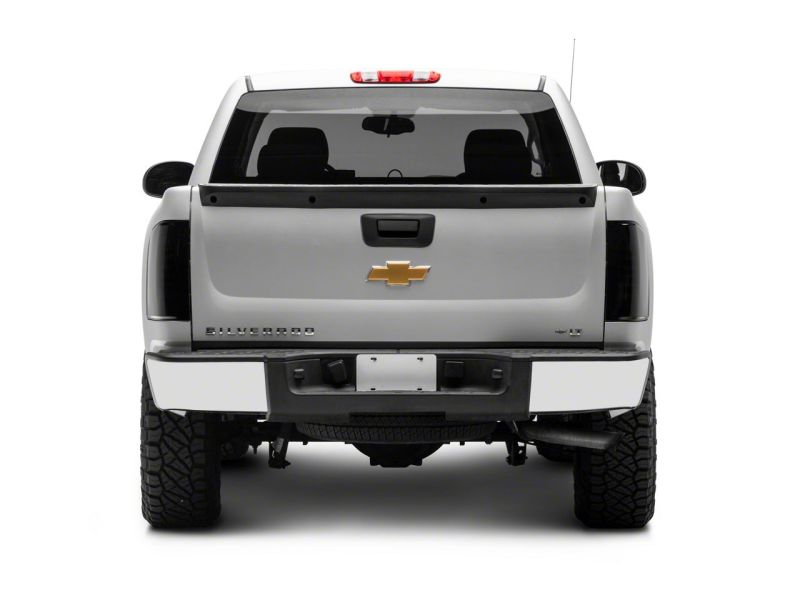 Raxiom 07-14 Chevrolet Silverado 1500 Axial Series LED Tail Lights- Black Housing (Smoked Lens)