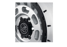 Load image into Gallery viewer, ICON Hammer Pro 17x8.5 / 5x5 / -6mm / 4.5in BS - Silver Machined