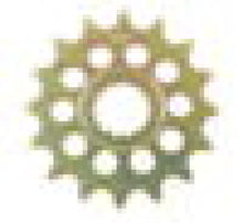 Load image into Gallery viewer, Vortex Racing Steel Front Sprocket 520 16 Tooth- Silver