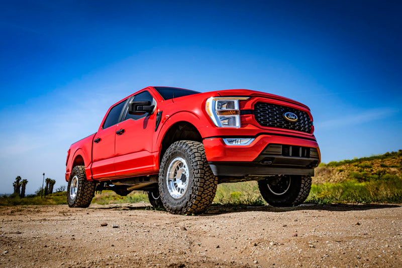 ICON 21-24 Ford F150 4WD 3.5-4.5in Stage 1 Suspension Sys Tubular Uca