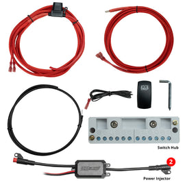 XK Glow XKmax 2x30in FIber Optic Light Strip Kit