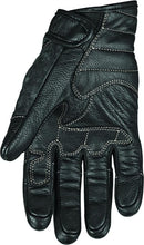 Load image into Gallery viewer, Speed and Strength Rust and Redemption Leather Gloves Black - Small