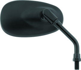 BikeMaster Mini Mirror 10mm - Each - Matte Black