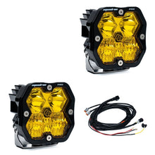 Load image into Gallery viewer, Baja Designs Squadron-R 2.0 Sport LED Driving/Combo (Pair) - Baja Amber