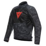 Dainese Ignite Air Tex Jacket Camo-Gray/Black/Fluorescent-Red Size - 50