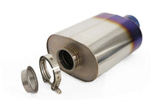 Load image into Gallery viewer, GReddy Universal 3.0in RS-Ti Oval Titanium Muffler