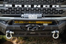 DV8 Offroad 20In Elite Series Amber LED Light Bar - Single Row